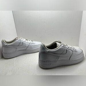Nike Air Force 1 Size 7Y Triple White Athletic Shoes Sneakers DH2920-111